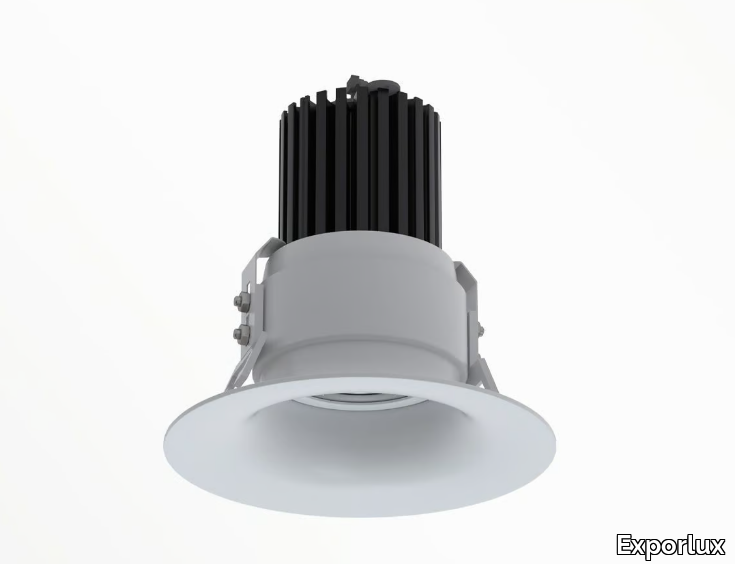 OUTSIDER EN - Round ceiling recessed aluminium spotlight _ Exporlux