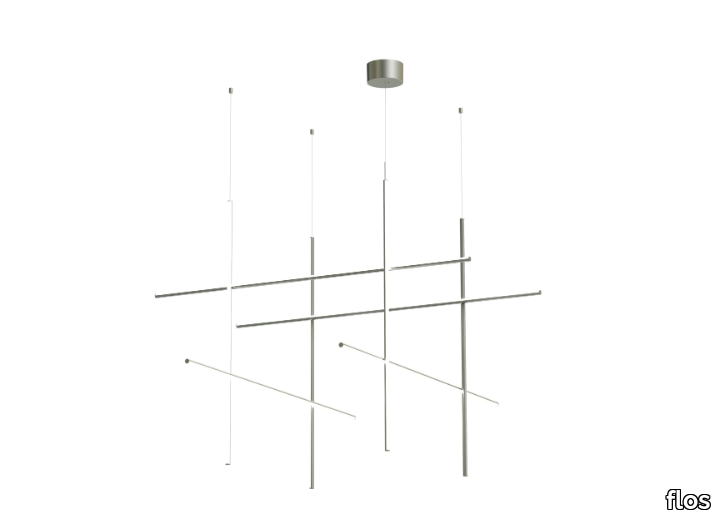 COORDINATES MODULE S - LED extruded aluminium pendant lamp _ Flos