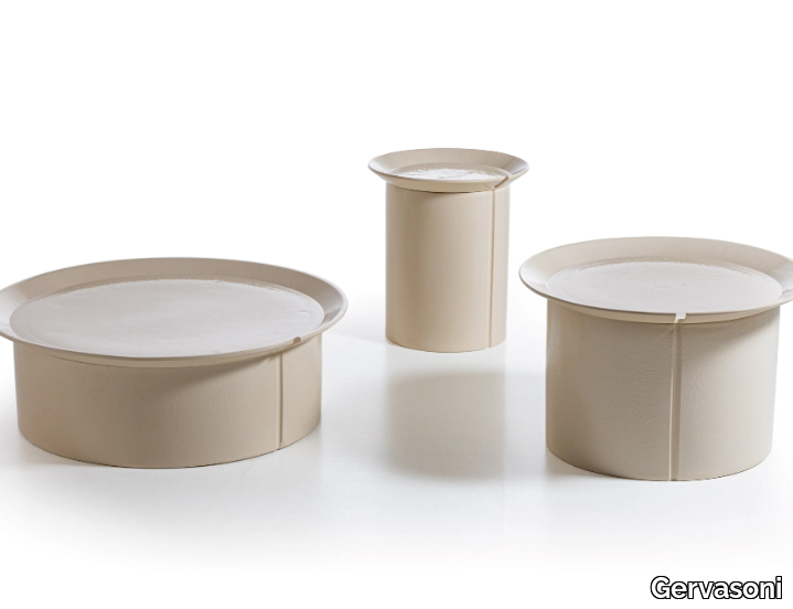 BRISE 43/44/46 - Round steel garden side table _ Gervasoni