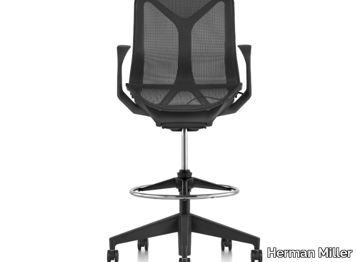 COSM - Ergonomic office stool with castors _ Herman Miller