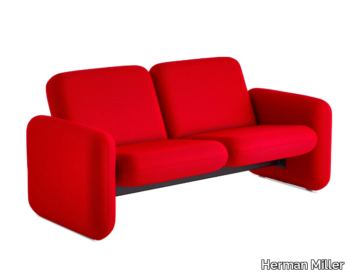 WILKES - 2 seater sectional fabric sofa _ Herman Miller