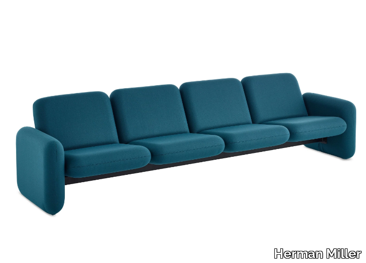WILKES - Sectional 4 seater fabric sofa _ Herman Miller