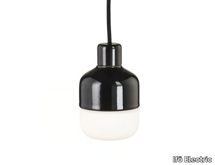 OHM 100 - LED opal glass pendant lamp _ Ifö Electric