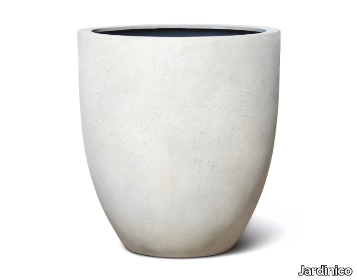 CUMINO CALICE - Glass fiber-reinforced plastic (GFRP) garden vase _ Jardinico
