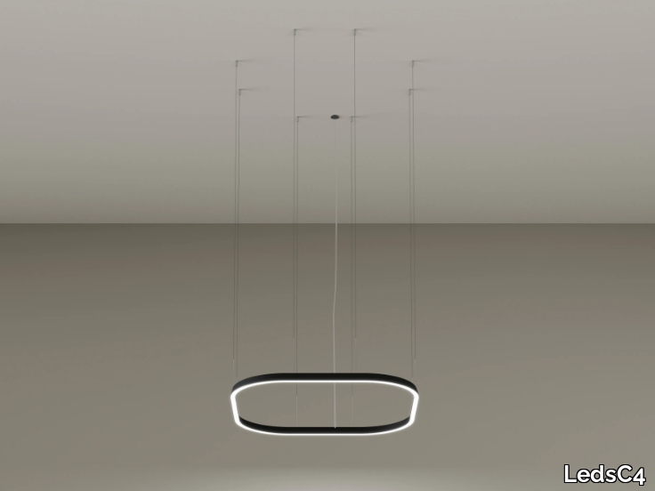 GEOMETRIC SQUARE - LED pendant lamp _ LedsC4