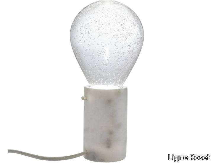 MAYFLY - LED marble table lamp _ Ligne Roset