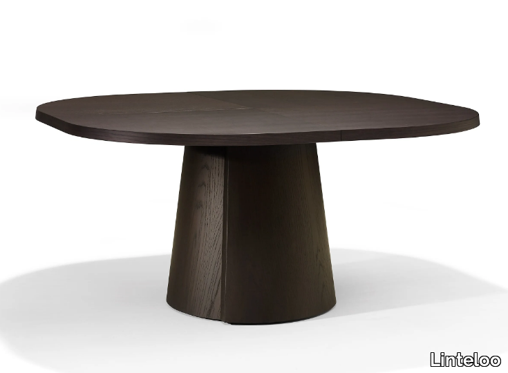 ALTER - Wood veneer dining table _ Linteloo