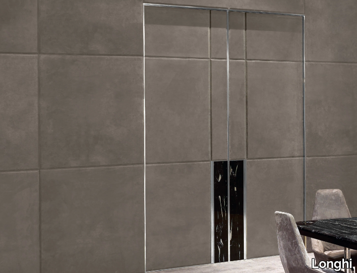 IANUS - Leather internal pocket sliding door _ Longhi