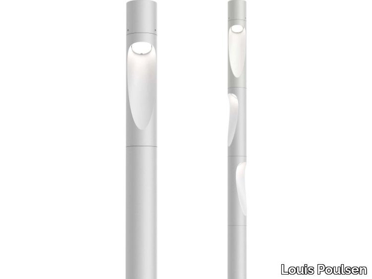 FLINDT PLAZA - LED aluminium bollard light _ Louis Poulsen