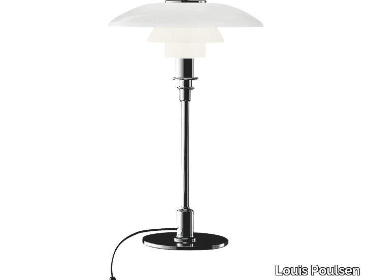 PH 3/2 - Opal glass table lamp _ Louis Poulsen