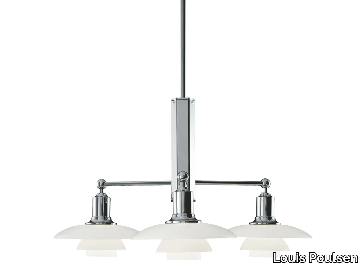 PH 2/1 STEM FITTING - LED aluminium chandelier _ Louis Poulsen