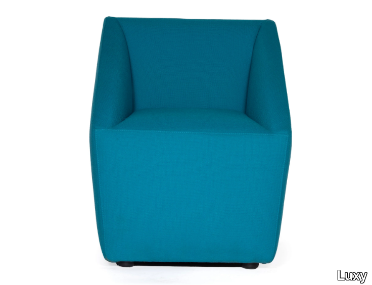 AMARCORD - Upholstered fabric easy chair _ Luxy
