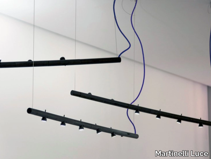 COLIBRÌ - LED aluminium pendant lamp _ Martinelli Luce