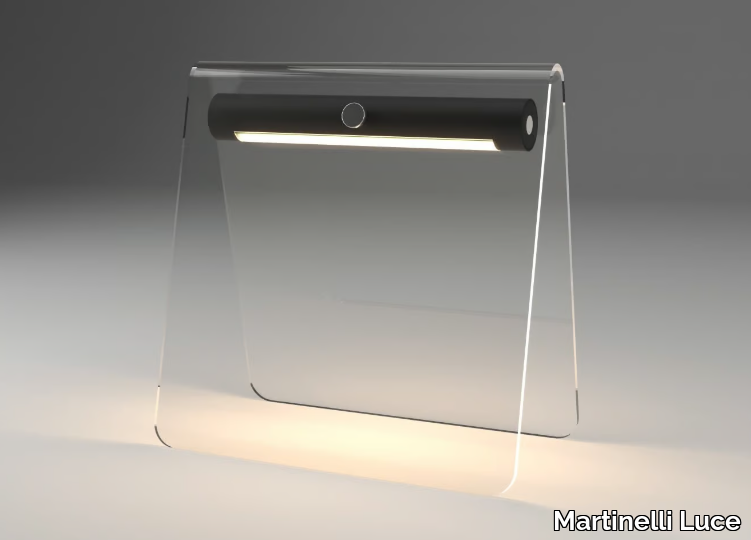 WAND - Plexiglass table lamp _ Martinelli Luce