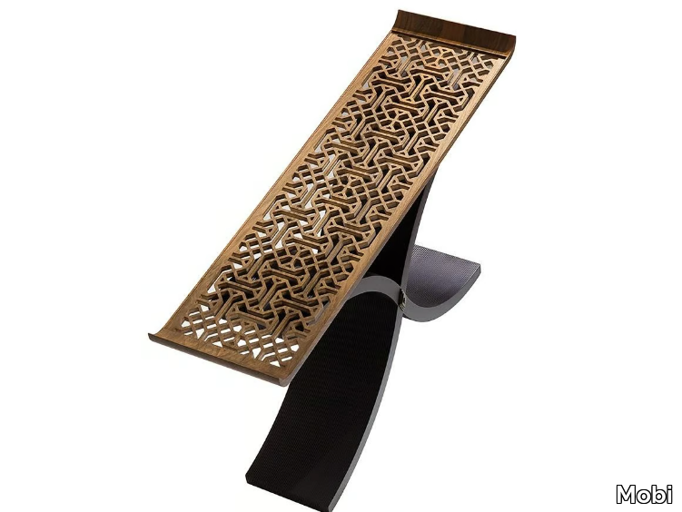 RAHLE - Rectangular wooden console table _ Mobi