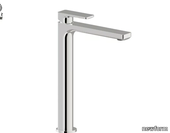 B-EASY 72615 - High single handle countertop washbasin mixer _ newform