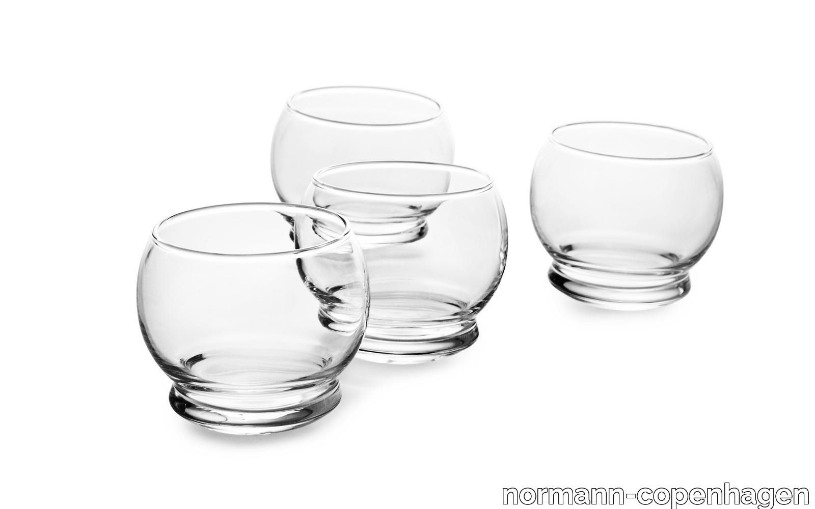 Rocking Glass - 4 pcs, 25 cl Glass