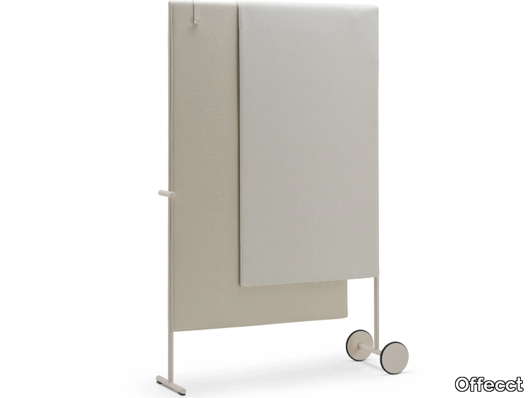 THELMA - Sound absorbing freestanding fabric office screen _ Offecct