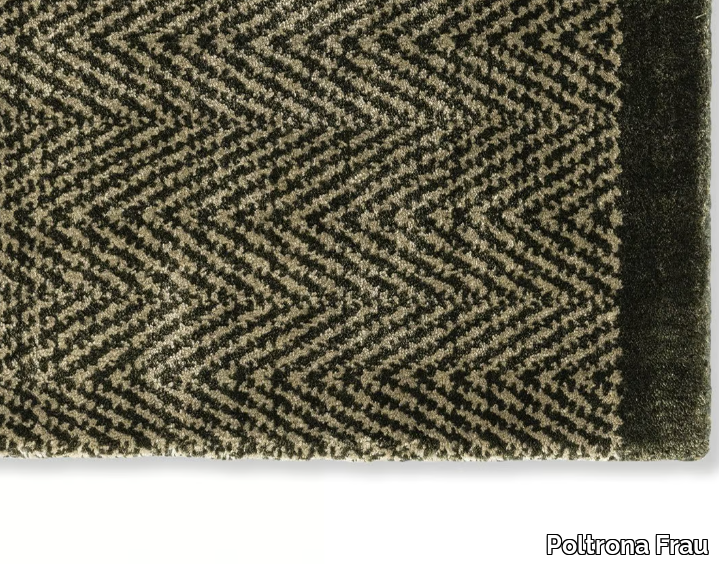 HARP VIBRATION - Rectangular handmade silk rug _ Poltrona Frau