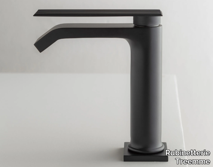 IOS - Countertop brass washbasin mixer _ Rubinetterie Treemme