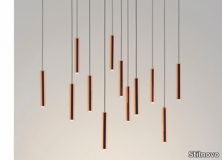 2NIGHTS - LED aluminium pendant lamp _ Stilnovo