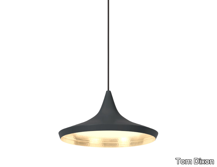 BEAT WIDE - LED brass pendant lamp _ Tom Dixon