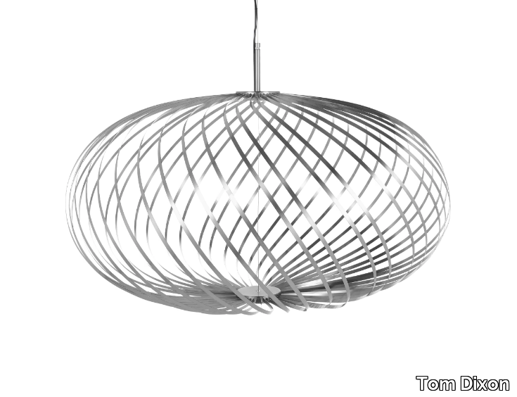 SPRING MEDIUM - LED stainless steel pendant lamp _ Tom Dixon