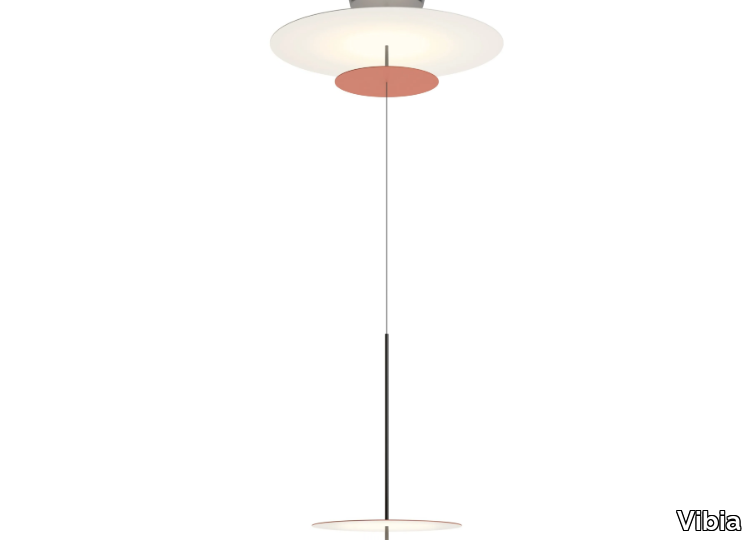 FLAT 5930 - LED metal pendant lamp _ Vibia