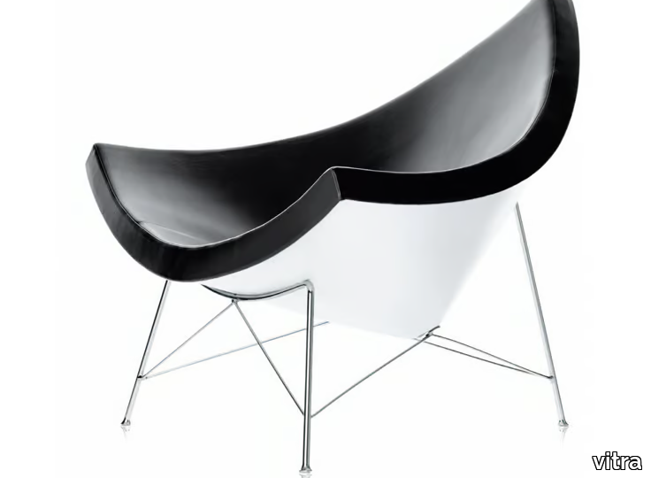 COCONUT - Leather armchair _ Vitra