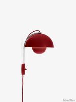 Flowerpot-VP8_Vermillion-Red_side_on_cable.jpg thumb image