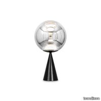 globe_cone_fat_table_25cm_silver_led_side_on_shadow.jpg thumb image