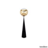 mirror_ball_cone_fat_floor_50cmgold_led_side_off_shadow.jpg thumb image