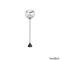 mirror_ball_cone_slim_floor_50cmsilver_led_side_off_shadow.jpg thumb image