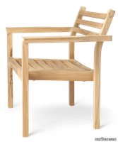 images-AH601 Outdoor Lounge Chair-ah601_teak_untreated_side1.png thumb image