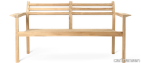 images-AH701 Outdoor Lounge Sofa-ah701_teak_untreated_front1.png thumb image