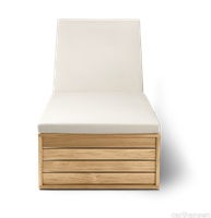 images-BK14 Lounger-kjaer_bk14-sunbed_cushion_untreated_teak_front.png thumb image