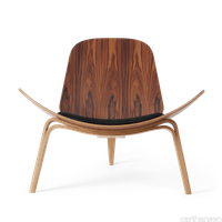 images-CH07 J60P Shell Chair Anniversary Edition, upholstered-ch07_rosewood_oak_oil_lunacarbon.png thumb image