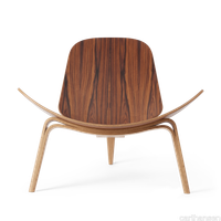 images-CH07 J60T Shell Chair Anniversary Edition-ch07_rosewood_oak_oil.png thumb image