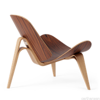 images-CH07 J60T Shell Chair Anniversary Edition-ch07_rosewood_oak_oil_back.png thumb image