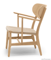 images-CH22 Lounge Chair-ch22-eg-olie-naturflet-side.png thumb image