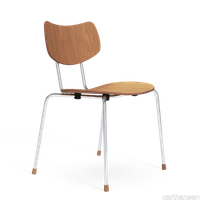 images-VLA26T Vega Chair-vla26_oak_lacquer_chrome_side.png thumb image