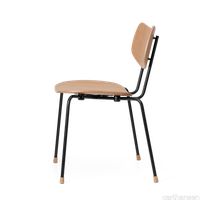 images-VLA26T Vega Chair-vla26_oak_lacquer_steel_black_side.png thumb image