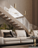 castro-lighting-baccara-wall-light-modern-brown-staircase-design-luxury-ambience.png thumb image