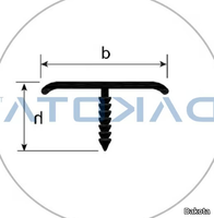 PROFILO-A-T-ALLUMINIO-SATINATO-Dakota-Group-341191-rel7f5f3ade.jpg thumb image