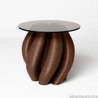 WaterLilySideTableChocolate.jpg thumb image