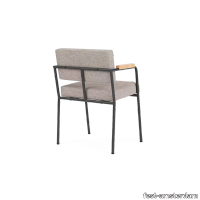 image-mondaydiningchairwitharmsblackframenaturalarmspolverebeige21-f-14 thumb image