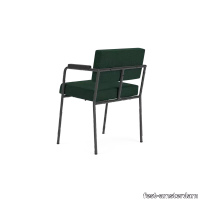 image-mondaydiningchairwitharmsblackframeblackarmscubegreen58-f-21 thumb image