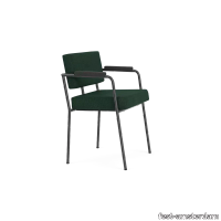 image-mondaydiningchairwitharmsblackframeblackarmscubegreen58-f-7 thumb image