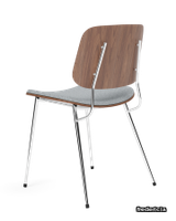 3061_soborg-metal-chair--tube-base-seat-upholstered_00219-100-162_walnut-lacquered-hallingdal-130-chrome_v4 thumb image