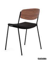 3081_lynderup-chair--metal-base-seat-upholstered_162-19300_walnut-lacquered-re-wool-198_v4 thumb image